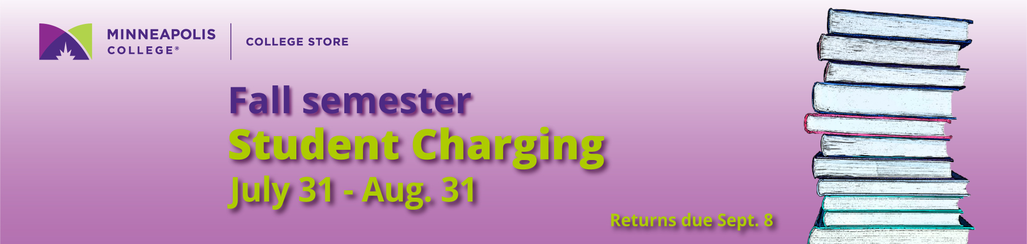 summer semester student charging available through June 9
